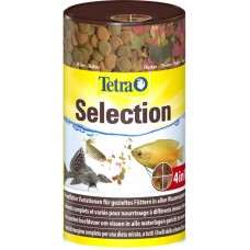 Tetra Selection 100мл корм для все видов рыб, 4вида