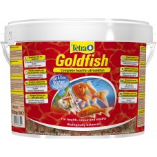 Tetra Goldfish Food 10л (ведро) - корм хлопья для всех видов золотых рыб