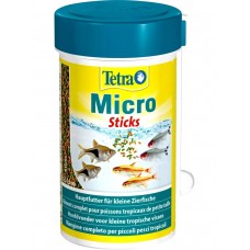 Tetra Micro Sticks 100мл, корм для рыб микро палочки