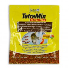 TetraMin Granules 55гр пакетик - корм для всех видов рыб, гранулы