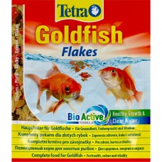 Tetra Goldfish Food 100гр (пакетик) - корм хлопья для всех видов золотых рыб