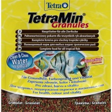 TetraMin Granules 15 гр пакет -корм для всех видов рыб(гранулы)