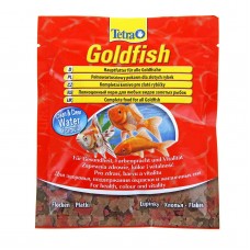 TetraGoldfish Food 12г пакетик - корм хлопья для всех видов золотых рыб