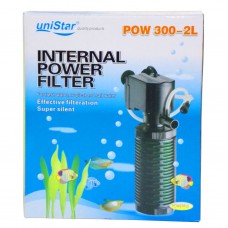 Водяная помпа фильтр 700 л/ч 12W h-0,8m uniStar POW 300-2L