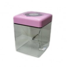 Аквариум куб 5л розовый ColorAquaBox 012