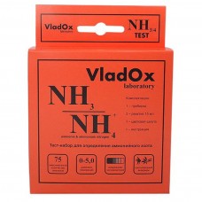 Тест NH3/4 VladOx для измерения концентрации аммонийного азота