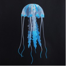 Медуза силиконовая голубая 5,2 см