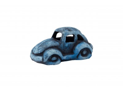 Машина большая К03с керамика (синяя) 24*12*10см
