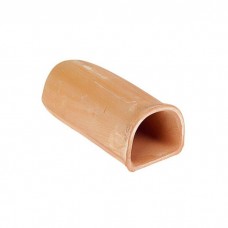 Трубка малая для нереста К30к керамика (коричневая) 12,5*4,5*3,7см
