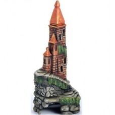 Замок высокий с башнями К53 керамика 17,5*13,5*35,5см