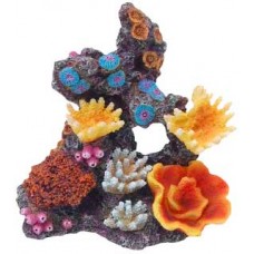 Декорация Кораллы на рифе 15*11*14см пластик (FIAD-1175)