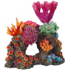 Декорация Кораллы на рифе 16*11*16см пластик (FIAD-1177)