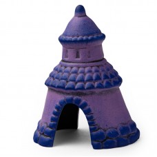 Замок-черепашка  К46с керамика (синий) 11*8*15см