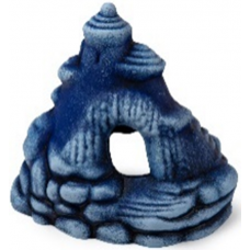 Замок-юла на скале К58с керамика (синий) 13*11*12см