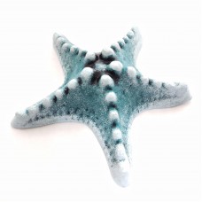Звезда малая К01б керамика (бирюзовая) 14*14*4см