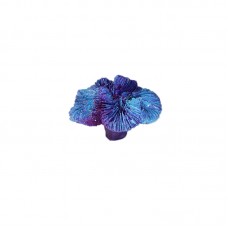 Коралл лилия, голубой ( акрил, 7*7*5см, Кр-423)