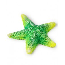 Звезда средняя зеленая Кр2147 Пластик 9*9*2см