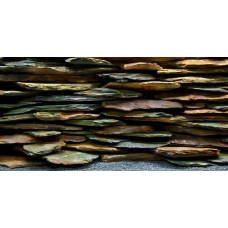 Фон двухсторонний Barbus Каменная стена - Дикая вода, выс 45см