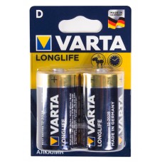 Батарейка Varta LongLife D 2шт блистер 4120 LR20