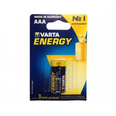 Батарейка Varta Energy AAA Alkaline 2шт блистер 4103 LR03