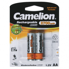 Батарейка Camelion Аккумуляторная R6 2700mAh упак 2шт