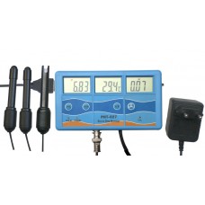 Мульти-монитор параметров pH, EC и температуры PHT-027