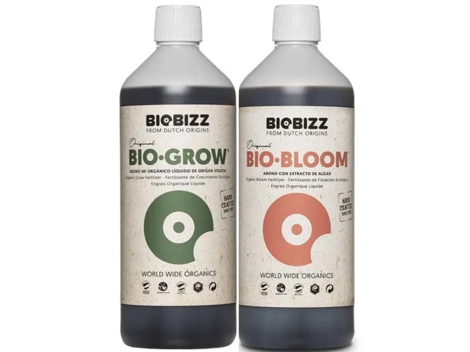 Комплект удобрений BioBizz Bio-Grow+ Bio-Bloom 2x1 л.